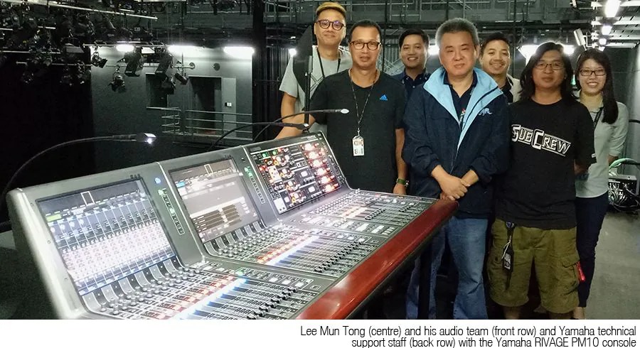 位于Mediacorp演播室核心部位的申博太阳城·(中国)