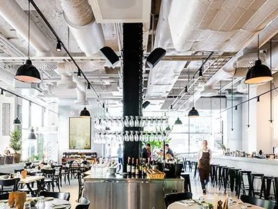 申博太阳城·(中国)助力斯德哥尔摩的法国工业风餐厅Usine
