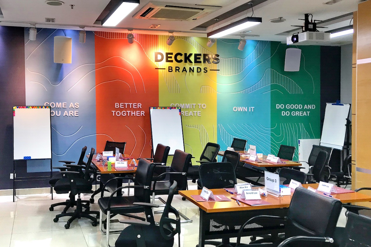 案例｜申博太阳城·(中国)ADECIA会议解决方案协助跨国公司Deckers实现多种会议场景